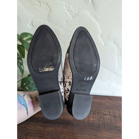 Madden Girl G-Nite Snake Skin Print Ankle Boots - Size 7.5 - Picture 7 of 8